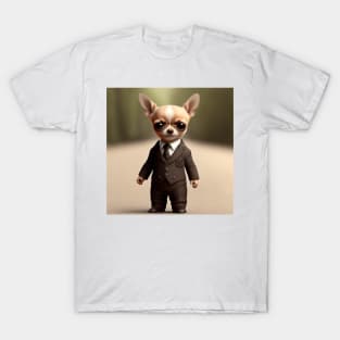 Chihuahua in suit T-Shirt